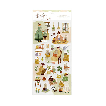 Stickers Anoko to Issho Lapins Mindwave