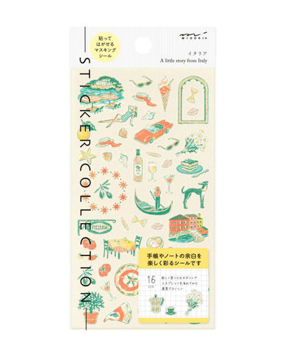 Stickers Thème Italie Midori
