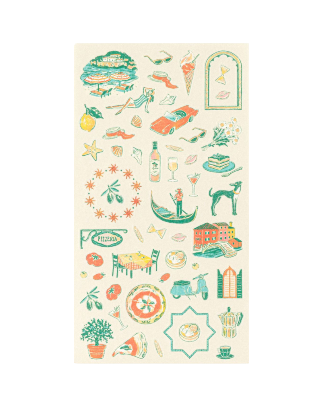 Stickers Thème Italie Midori