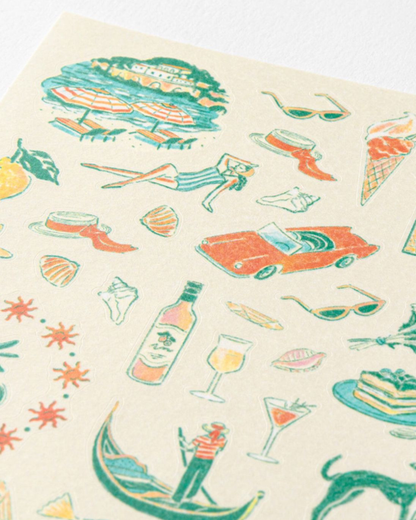 Stickers Thème Italie Midori