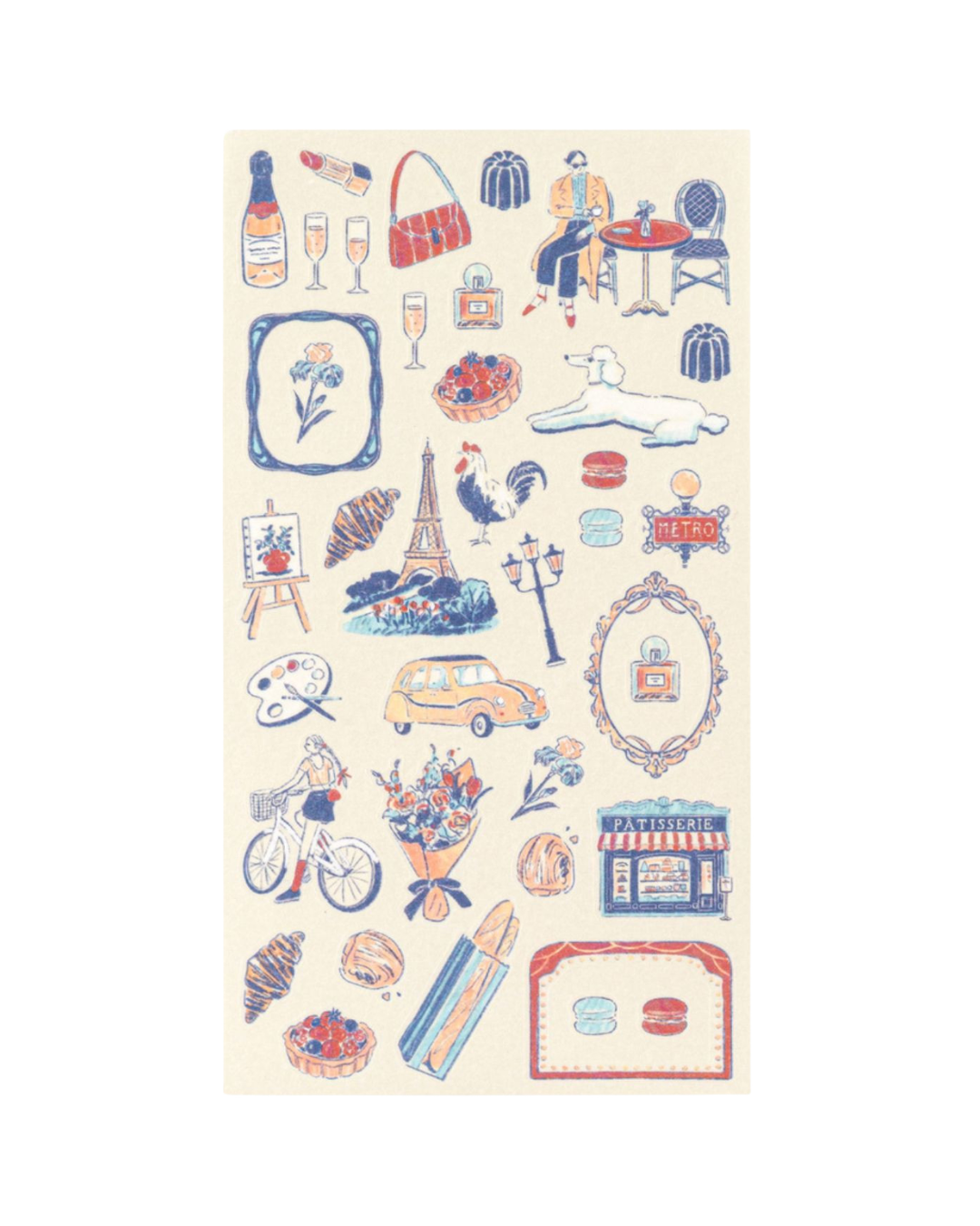 Stickers Thème France Midori