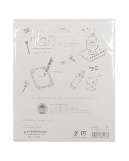 Papier à lettre Yomoyama Miki Tamura – Saien