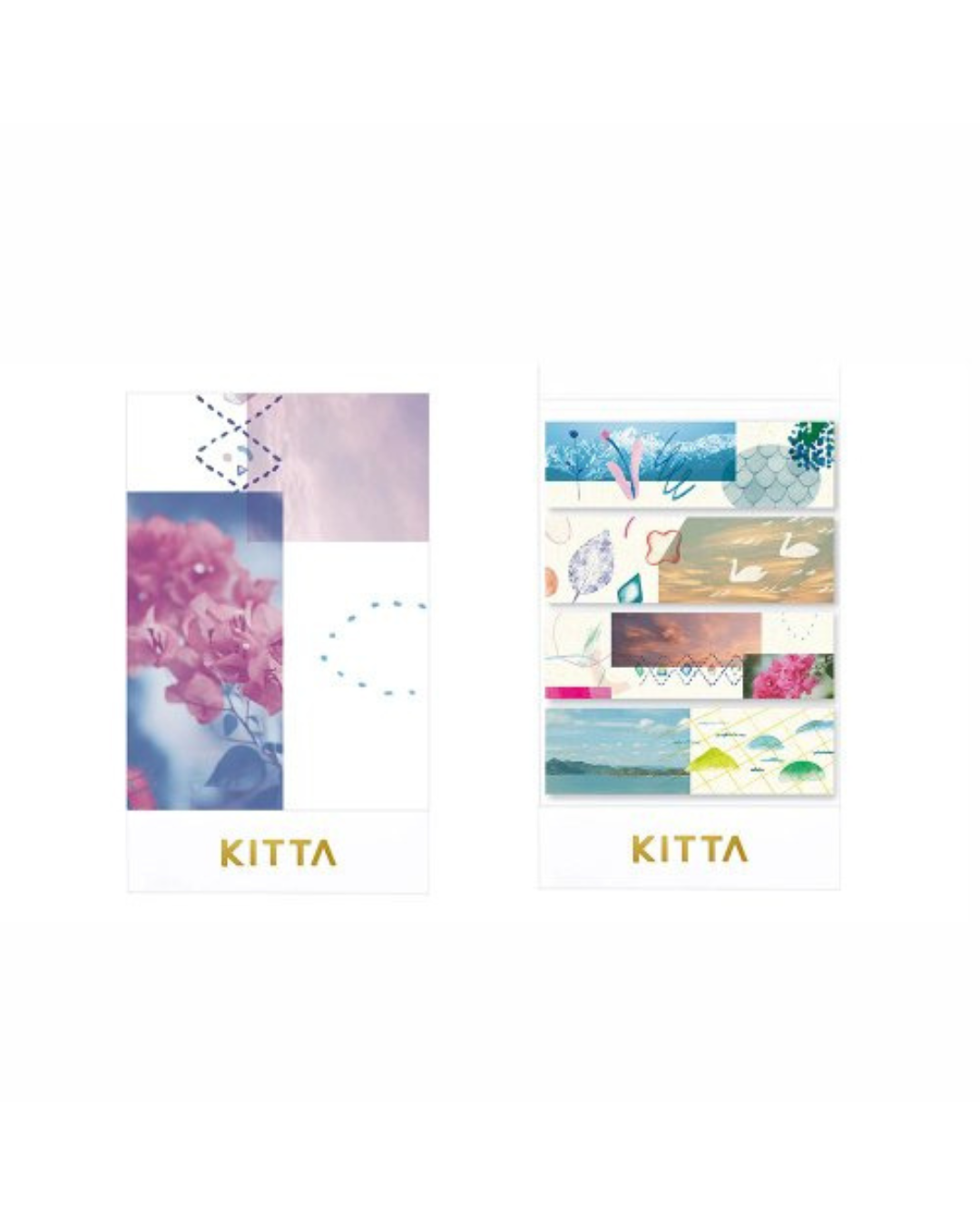 Carnet de Masking Tape Prédécoupé Collage — KITTA Basic