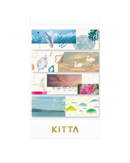 Carnet de Masking Tape Prédécoupé Collage — KITTA Basic