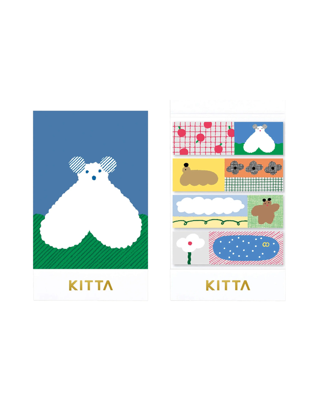 Sampo Pre-cut Masking Tape Notebook — KITTA Basic