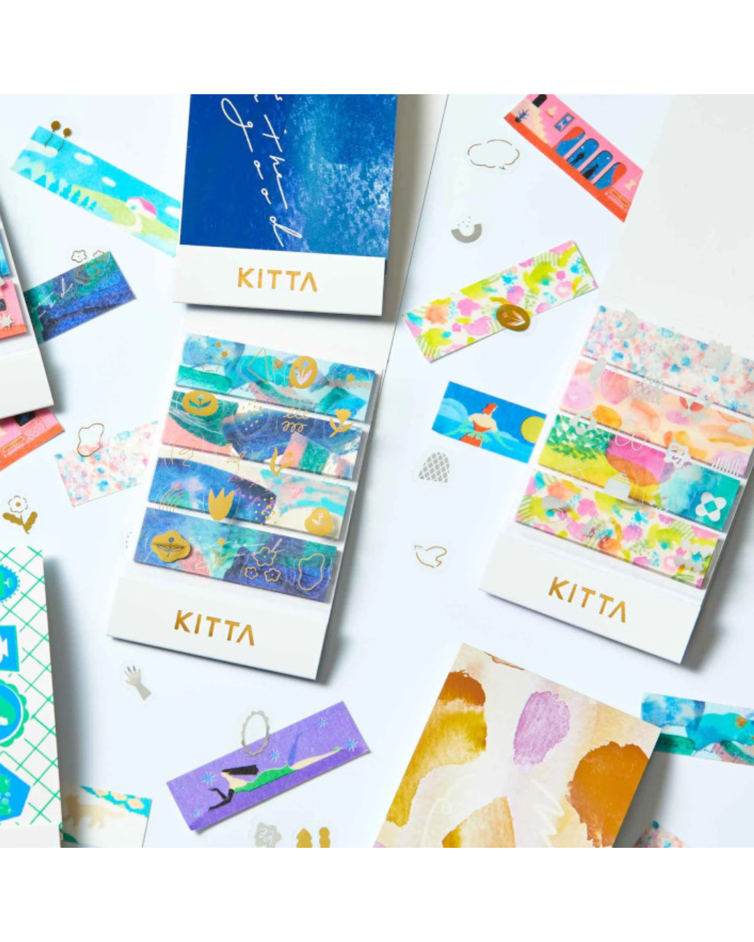 Carnet de Masking Tape Prédécoupé Message — KITTA Collage
