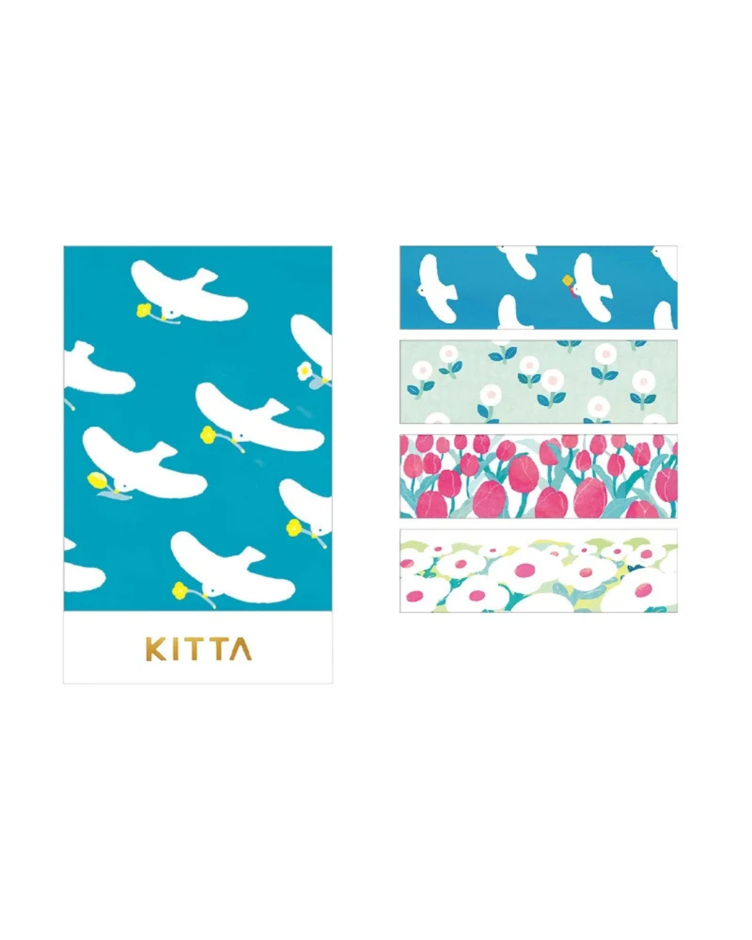 Pre-Cut Masking Tape Booklet Landscape — KITTA Jabara