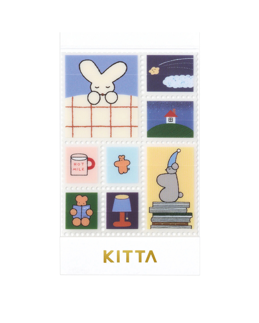 Carnet de Stickers Goodnight — KITTA Clear