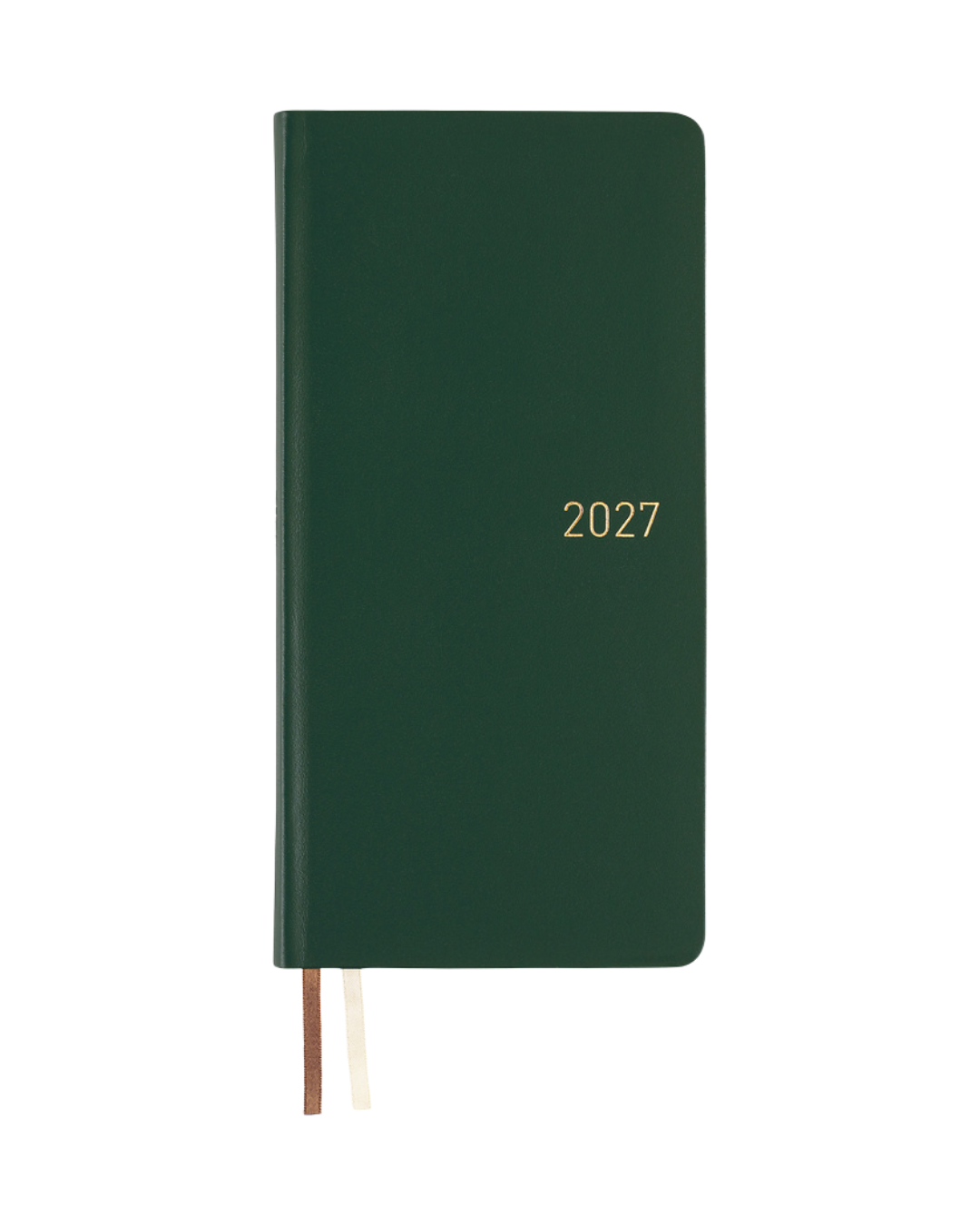 Agenda Hobonichi Techo Weeks – Leather Forest Green 2027
