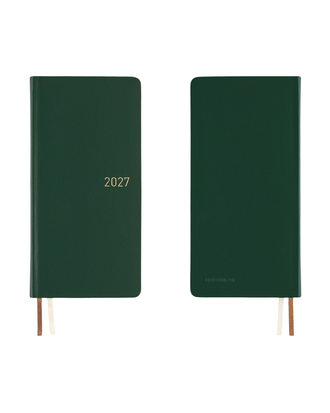 Agenda Hobonichi Techo Weeks – Leather Forest Green 2027