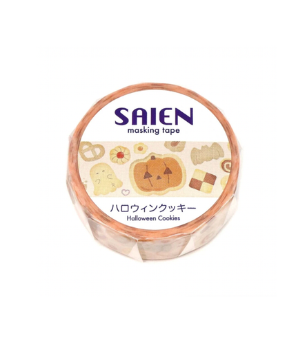 Masking Tape Halloween Cookies – Saien