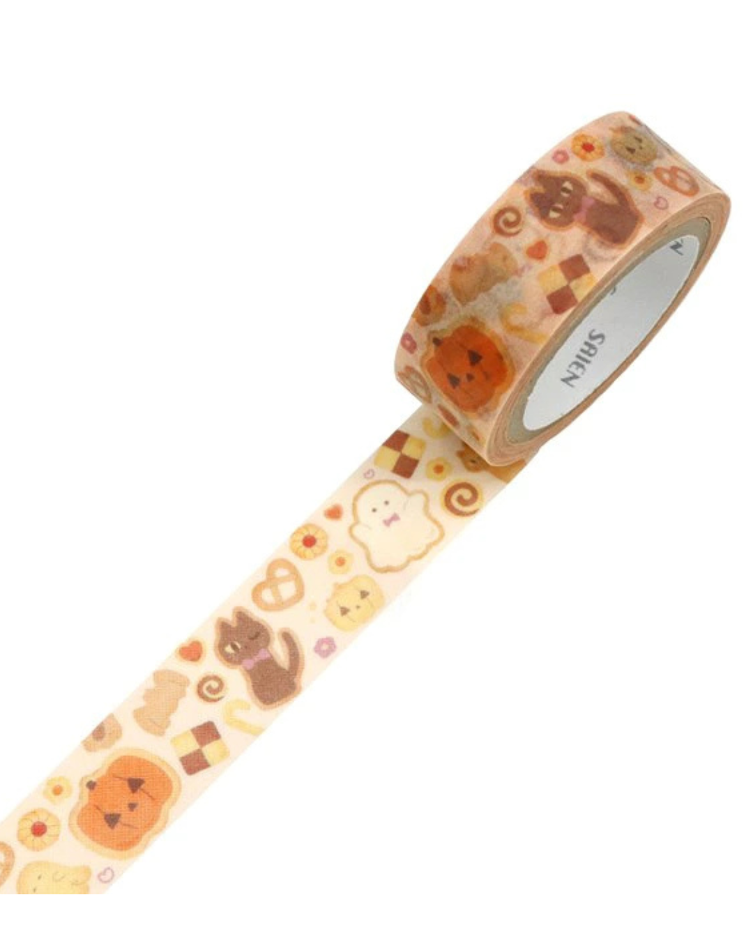 Masking Tape Halloween Cookies – Saien
