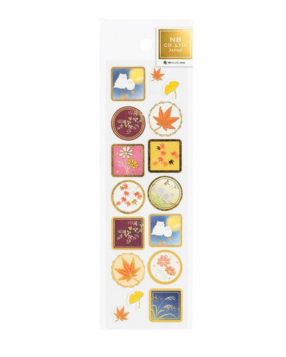 Stickers Washi Automne Gold Foil – NB Co.