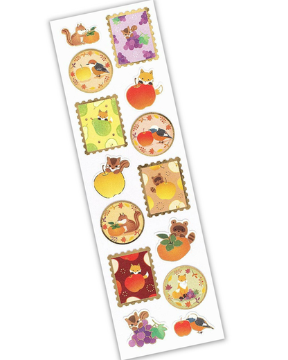 Stickers Washi Automne Harvest Gold Foil – NB Co.