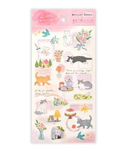 Stickers Deco Time Chats – NB Co.