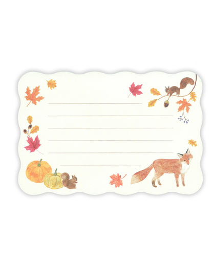 Set de Papier à Lettre Automne Forêt – NB Co.