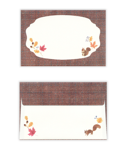 Set de Papier à Lettre Automne Forêt – NB Co.