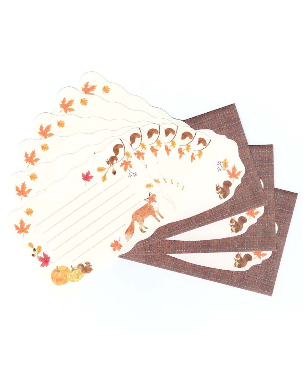 Set de Papier à Lettre Automne Forêt – NB Co.