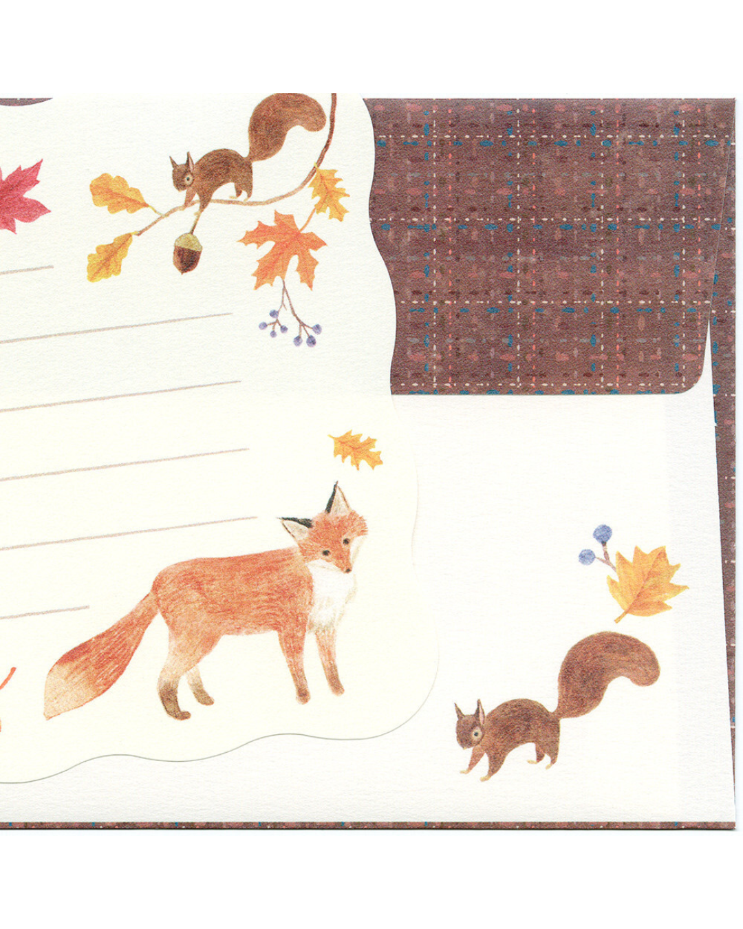 Set de Papier à Lettre Automne Forêt – NB Co.