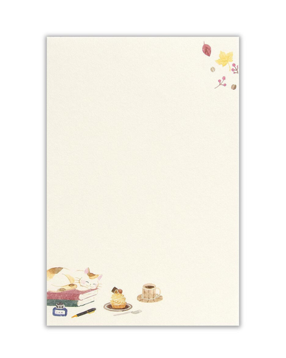 Papier à Lettres Chats Fun Autumn – NB Co.