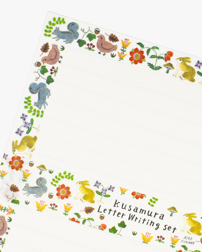 Set de Papier à Lettres Kusamura – Aiko Fukawa