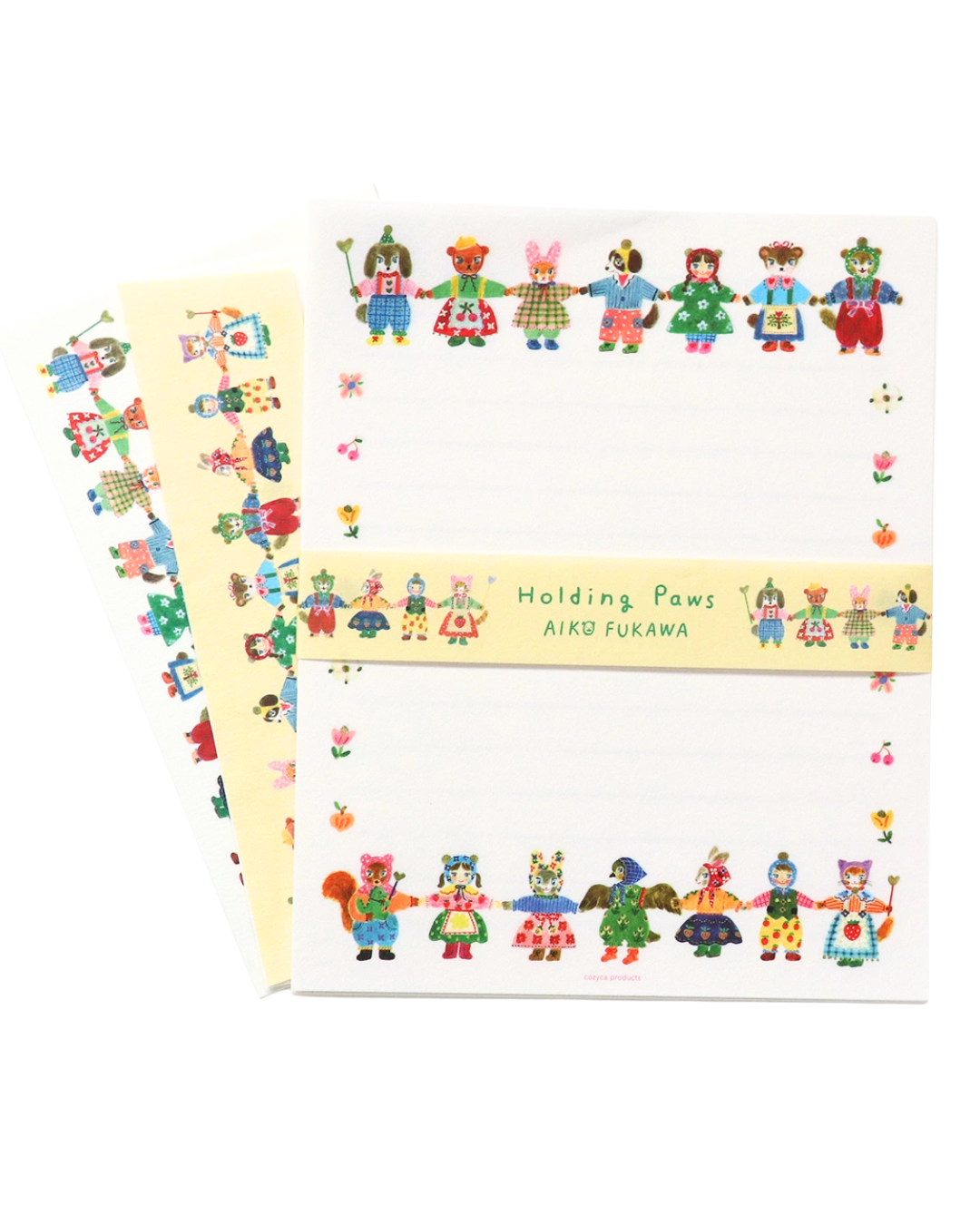 Set de Papier à Lettres Holding Paws – Aiko Fukawa