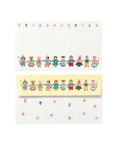 Set de Papier à Lettres Holding Paws – Aiko Fukawa