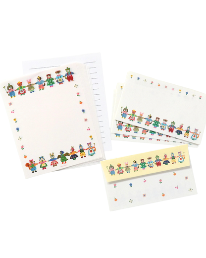Set de Papier à Lettres Holding Paws – Aiko Fukawa
