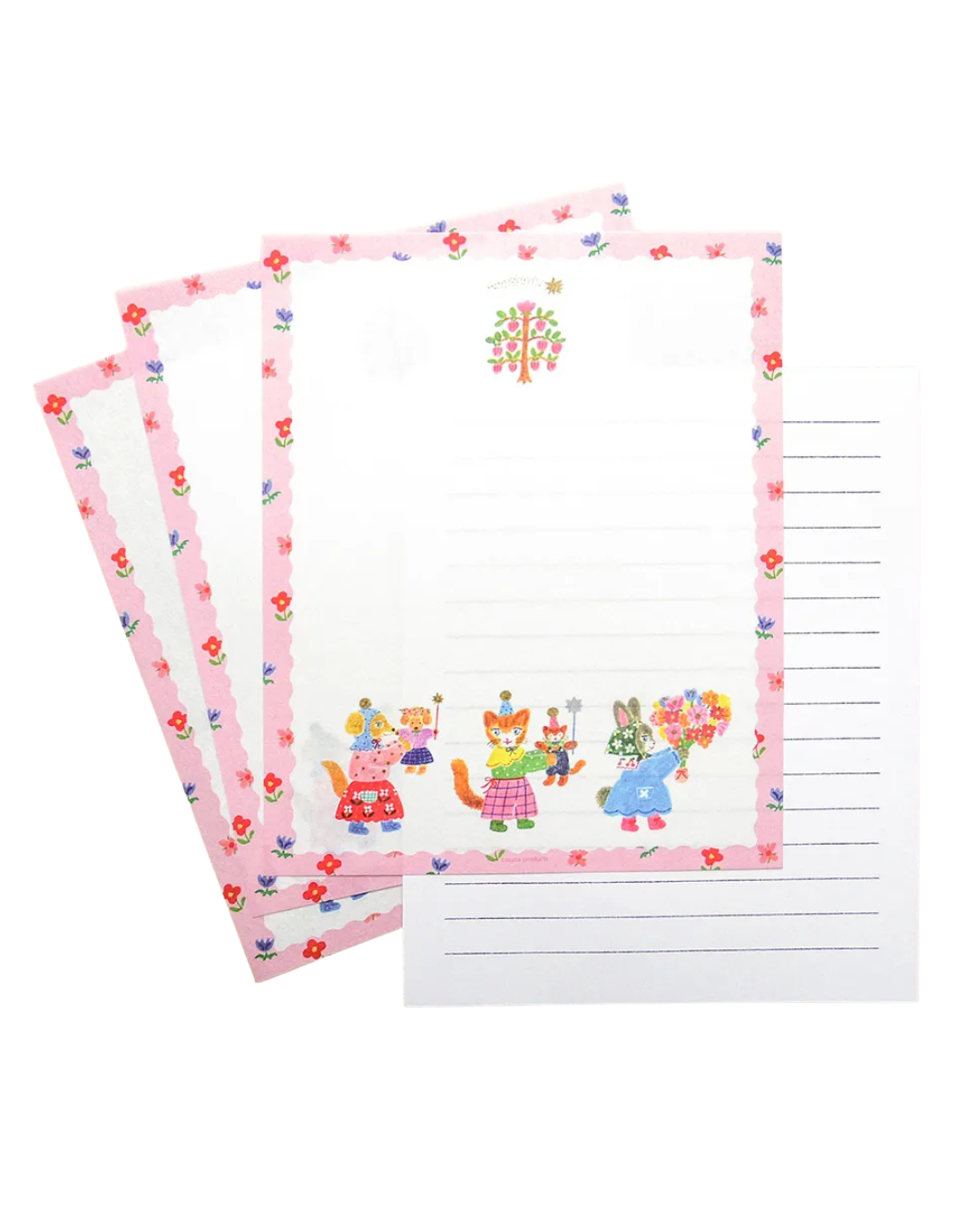 Set de Papier à Lettres Bloom & Cuddle – Aiko Fukawa