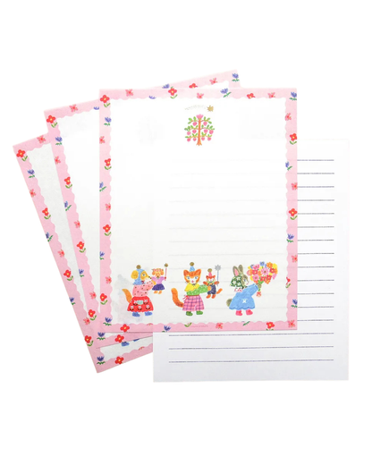 Set de Papier à Lettres Bloom & Cuddle – Aiko Fukawa