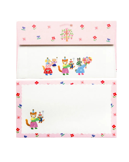 Set de Papier à Lettres Bloom & Cuddle – Aiko Fukawa