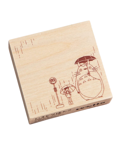 Tampon en Bois Totoro Bus Stop – Beverly Studio Ghibli