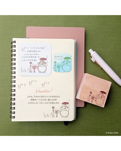 Tampon en Bois Totoro Bus Stop – Beverly Studio Ghibli