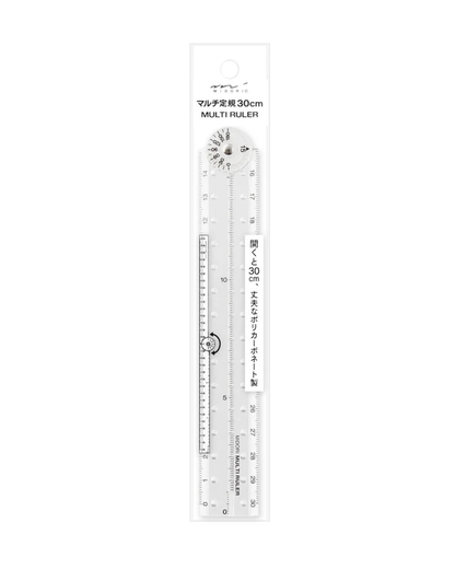 Règle Pliable Transparente 30 cm – Midori