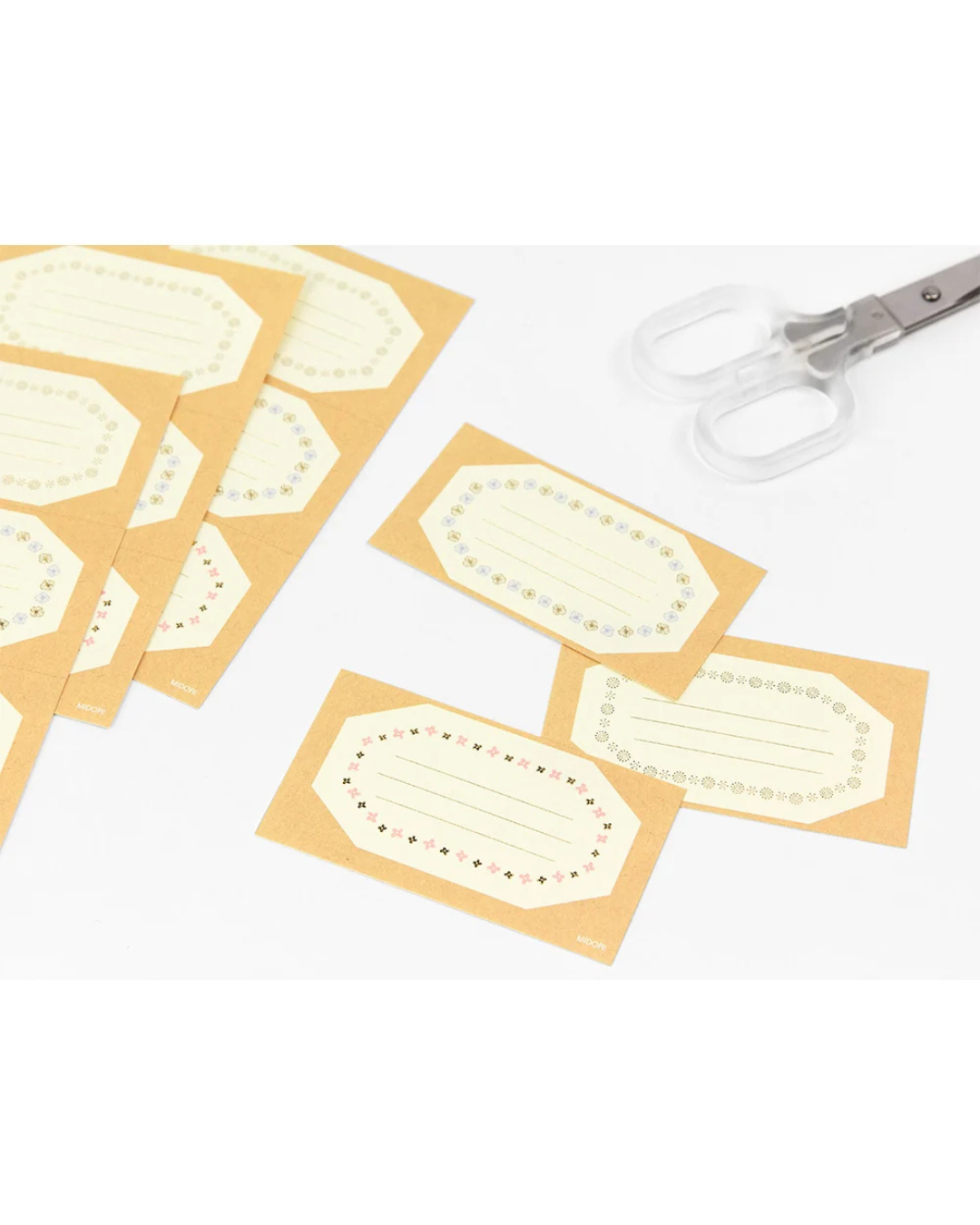 Étiquettes Autocollantes Hexagone – Midori