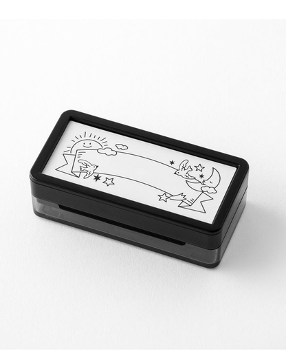 Weather Pre-Inked Paintable Stamp – Midori