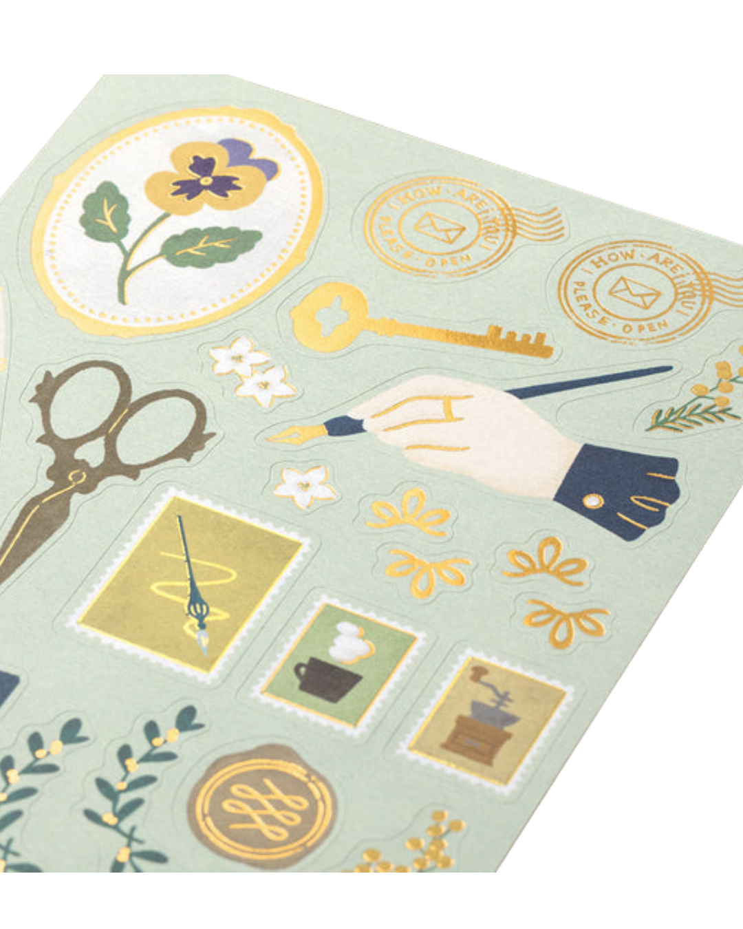 Set de Papier à Lettres Collage Papeterie – Midori