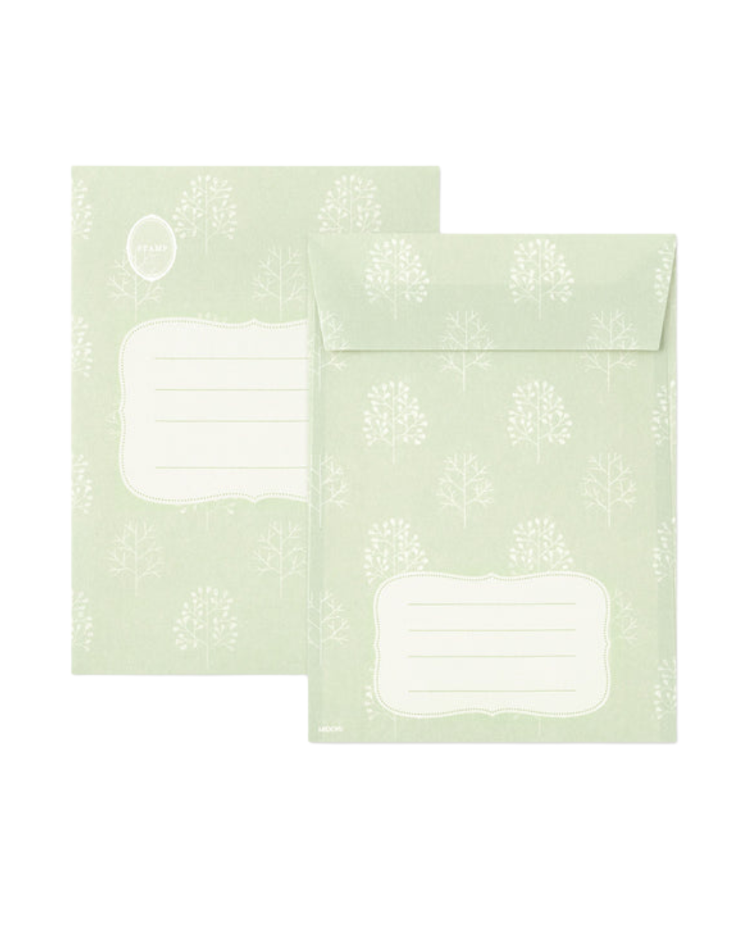 Set de Papier à Lettres Collage Papeterie – Midori