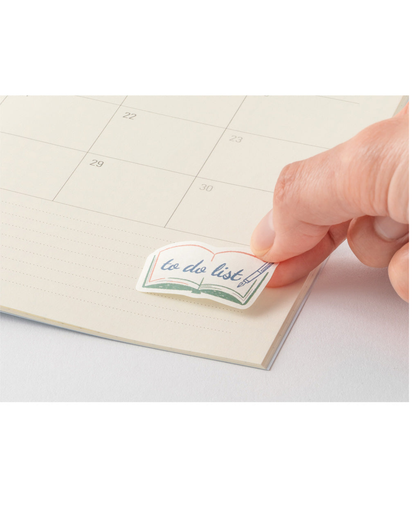 Rouleau de Stickers To Do List Yuru Log – Midori