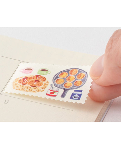 Rouleau de Stickers Timbres Yuru Log – Midori
