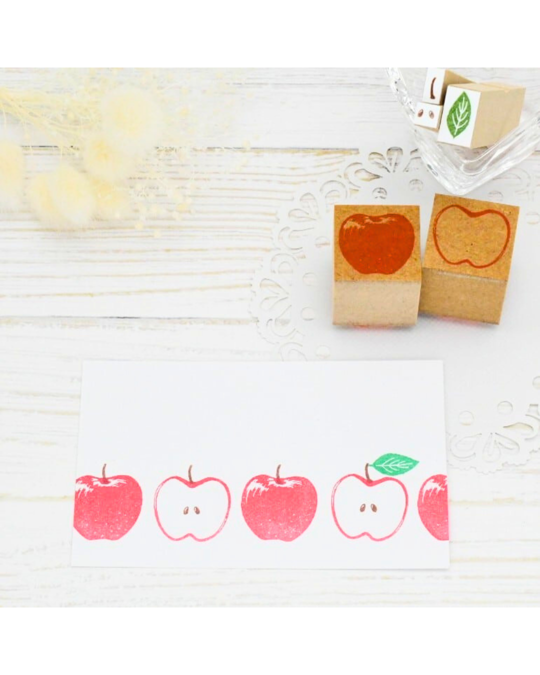 Tampons Pomme Akane (5 tampons)