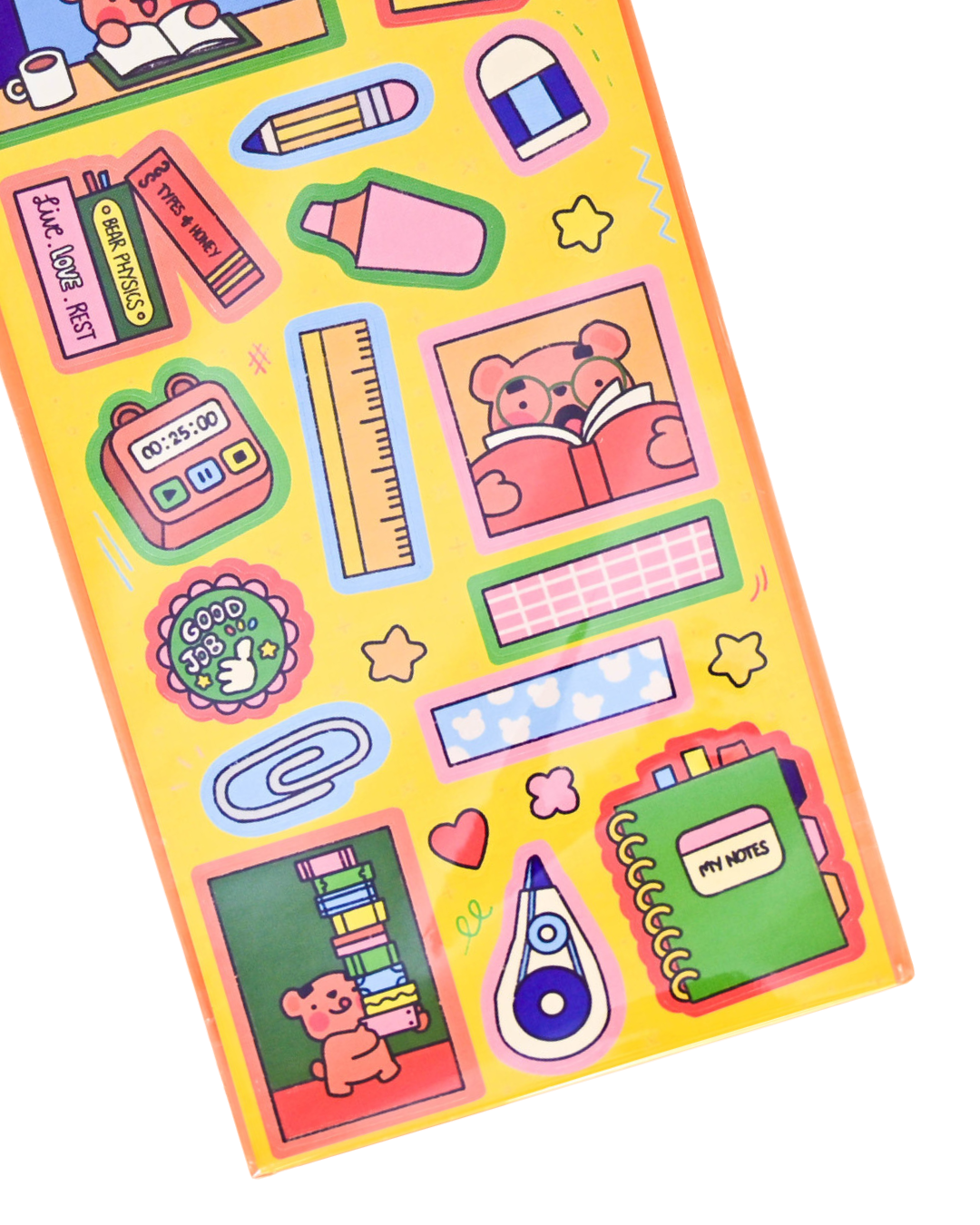 Stickers Study Time – Rainbowholic × Tazdaunicorn