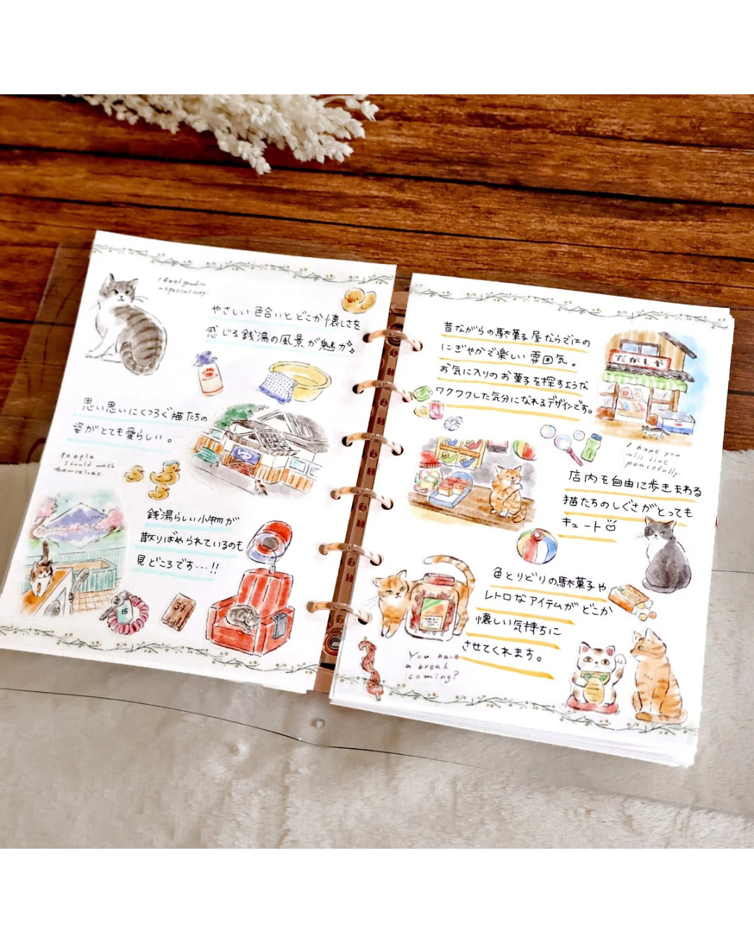 Stickers Nyanko Biyori Dagashiya Candy Shop – Mind Wave