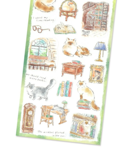 Stickers Nyanko Biyori Library – Mind Wave