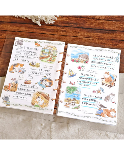 Stickers Nyanko Biyori Seaside – Mind Wave