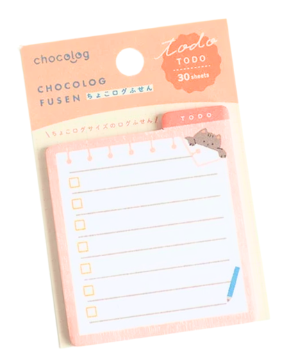 Sticky Notes Todo Choco Log – Furukawa Paper