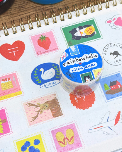 Masking Tape Airmail – Rainbowholic × Niina Aoki
