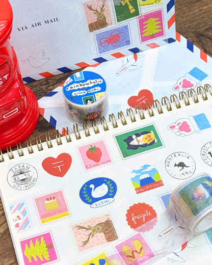 Masking Tape Airmail – Rainbowholic × Niina Aoki