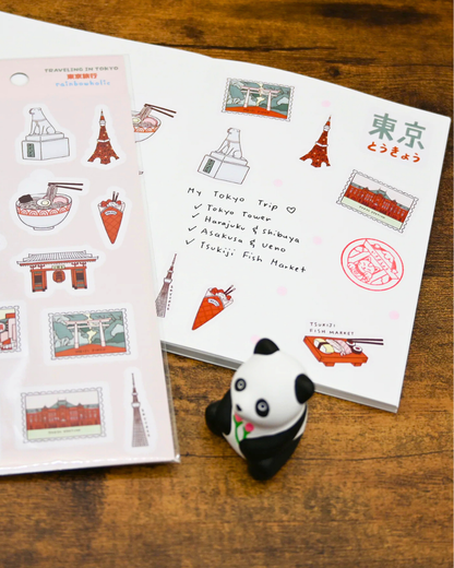 Stickers Tokyo Travel – Rainbowholic × Mandie Kuo