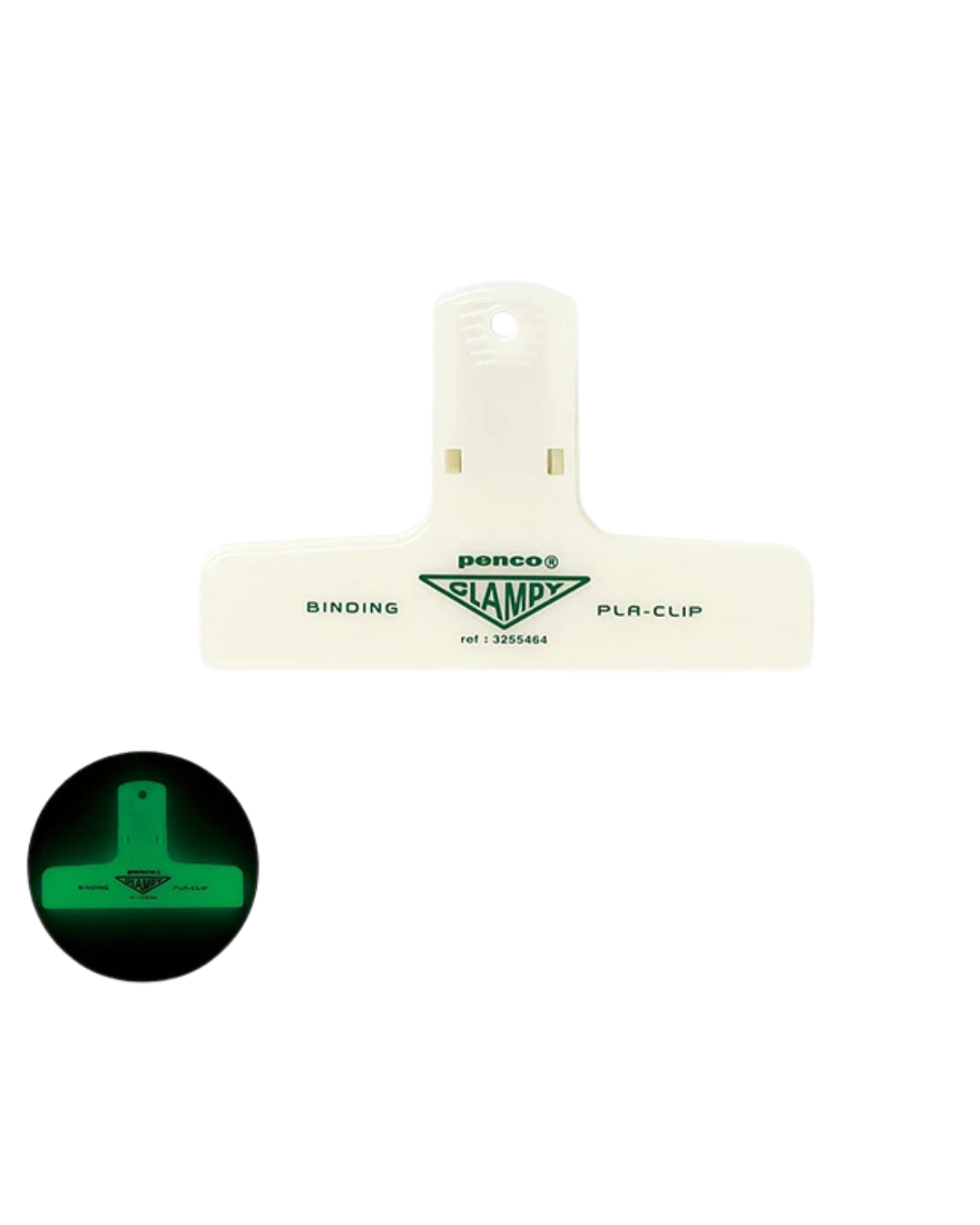 Clampy Clip PLA-clip Penco Glow